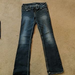 Silver suki fluid jeans